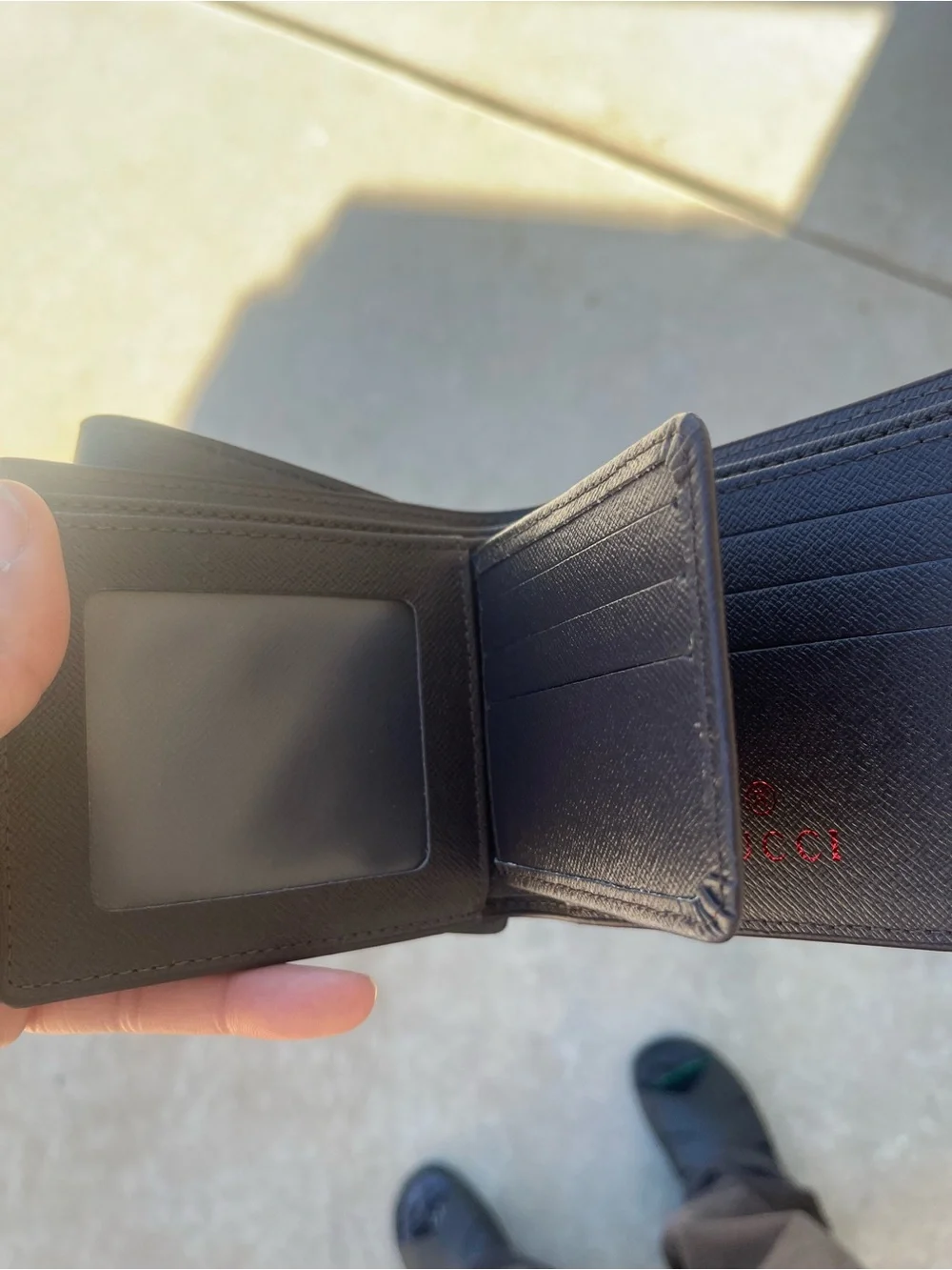 Nike bifold wallet